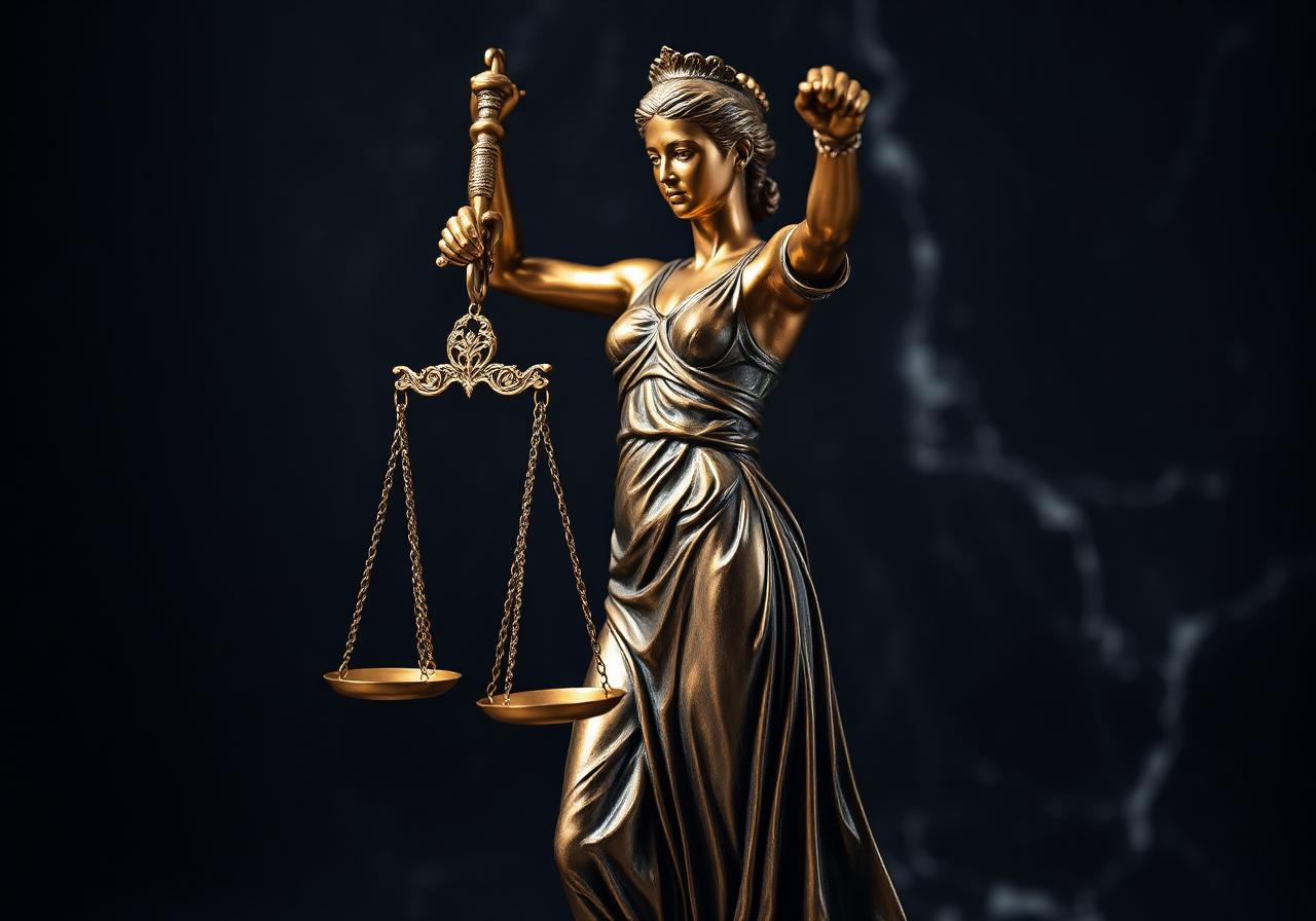 Lady Justice statue